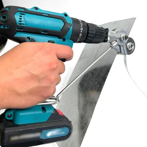 Cortador de Metal para Taladro – Corta como Tesoura Eléctrica Qualquer Lámina!
